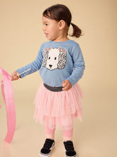 Load image into Gallery viewer, Layered Dot Tulle Skirt - Cherry Blossom