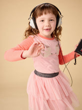 Load image into Gallery viewer, Layered Dot Tulle Skirt - Cherry Blossom