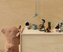 Load image into Gallery viewer, Cowboy Mouse On Rocking Horse, Little Brother