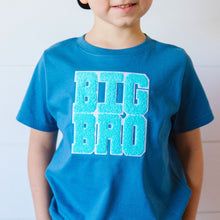 Load image into Gallery viewer, Big Bro Patch Short Sleeve T-Shirt - Indigo