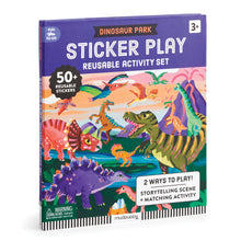 Load image into Gallery viewer, Dinosaur Park Sticker Play Reusable Activity Set
