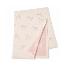 Load image into Gallery viewer, Sweet Bow Baby Blanket - Sweet Pink