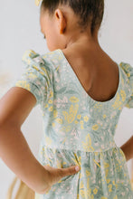 Load image into Gallery viewer, Puff Leggy Romper In Sunlit Sage
