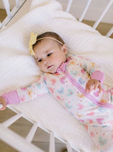 Load image into Gallery viewer, Zippy Bamboo Baby PJ In Candy Heart