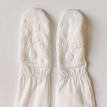 Load image into Gallery viewer, Print Muffin Ruffle Footie With 2 Way Zipper - Lavender Dino Museum