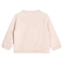 Load image into Gallery viewer, Horse Jacquard Sweater Knit Baby Pullover - Natural