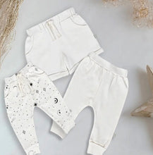 Load image into Gallery viewer, Baby Kid Organic Shorts - Ivory