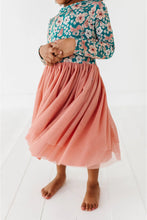 Load image into Gallery viewer, Bamboo Tulle Dress - Juniper Butterfly