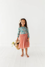 Load image into Gallery viewer, Bamboo Tulle Dress - Juniper Butterfly