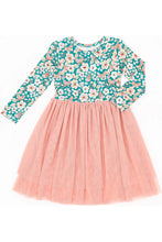Load image into Gallery viewer, Bamboo Tulle Dress - Juniper Butterfly