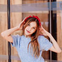 Load image into Gallery viewer, Christmas Knot Headband