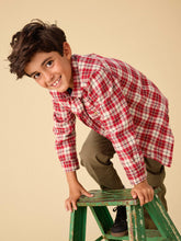 Load image into Gallery viewer, Flannel Button Up Shirt - Korbp