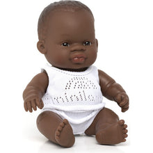 Load image into Gallery viewer, Newborn Baby Doll African Girl 8&quot;
