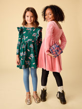 Load image into Gallery viewer, Velour Ballet Dress - Mauve Glow