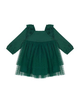 Load image into Gallery viewer, Mistletoe Emerald Dress