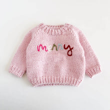 Load image into Gallery viewer, Pink Merry Baby Sweater