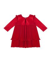 Load image into Gallery viewer, Merry ‘n Bright Red Velvet Dress