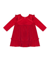 Load image into Gallery viewer, Merry ‘n Bright Red Velvet Dress