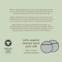 Load image into Gallery viewer, Wool/Silk Nursing Pads - Raw Color