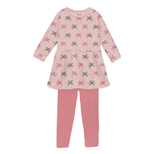 Load image into Gallery viewer, Print Long Sleeve Playtime Outfit Set Baby Rose Pegasus