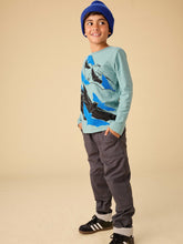 Load image into Gallery viewer, Cozy Does It Lines Pants - Pepper