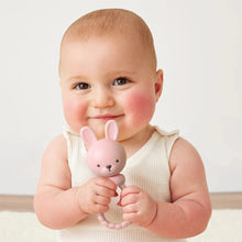 Load image into Gallery viewer, Pink Bunny Sweetie Rattle