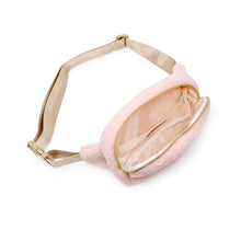 Load image into Gallery viewer, Fuzzy Crossbody Sling Bag w/Heart-Pink