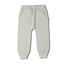 Load image into Gallery viewer, Organic Fleece Jogger Pants - Sage Green