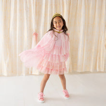 Load image into Gallery viewer, Pink Princess Tiered Long Sleeve Tutu Dress