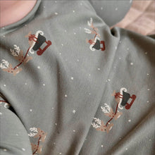 Load image into Gallery viewer, Christmas Bodysuit - Shadow/Deep Green