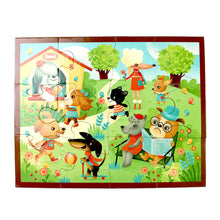 Load image into Gallery viewer, Puppy Playtime 12 Piece Pouch Puzzle