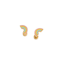 Load image into Gallery viewer, Pastel Rainbow Earrings