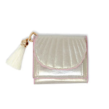 Load image into Gallery viewer, Seashell Treasure Coin Purse For Kids Pearl