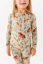 Load image into Gallery viewer, Kids Bamboo Pajamas - Horsin' Around