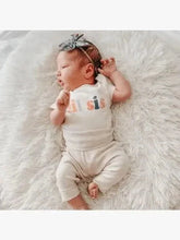 Load image into Gallery viewer, Baby Graphic Organic Bodysuit - Lil Sis Desert Bloom