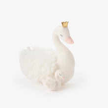 Load image into Gallery viewer, Swan Mama & Baby - White