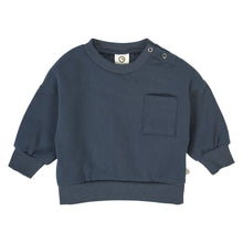 Load image into Gallery viewer, Sweat Pocket Sweatshirt - Night Blue