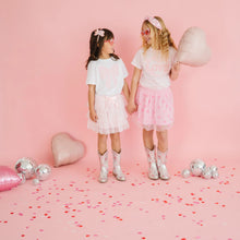 Load image into Gallery viewer, Mini Sequin Hearts Valentine's Day Tutu