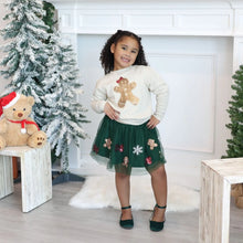Load image into Gallery viewer, Gingerbread Joy Sequin Christmas Tutu
