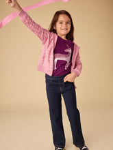 Load image into Gallery viewer, Rainbow Unicorn Graphic Tee - Cosmic Berry