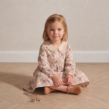 Load image into Gallery viewer, Organic Collar Tiered Dress - Wildrose