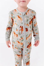 Load image into Gallery viewer, Baby Bamboo Pajamas Sleeper - Horsin' Around
