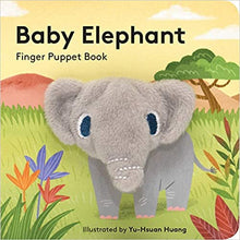 Load image into Gallery viewer, Baby Elephant: Finger Puppet Book