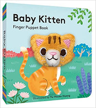 Load image into Gallery viewer, Baby Kitten Finger Puppet Book
