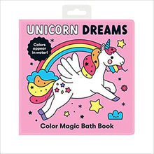 Load image into Gallery viewer, Unicorn Dreams Color Magic Bath Book
