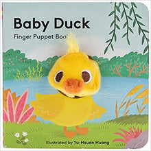 Load image into Gallery viewer, Baby Duck Finger Puppet Book