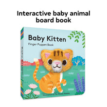 Load image into Gallery viewer, Baby Kitten Finger Puppet Book