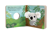 Load image into Gallery viewer, Baby Koala Finger Puppet Book
