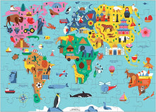 Load image into Gallery viewer, Map Of The World 78 PC Puzzle