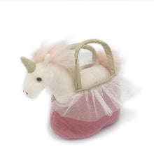 Load image into Gallery viewer, 'Ophelia' Pretty Unicorn Plush Toy in Purse